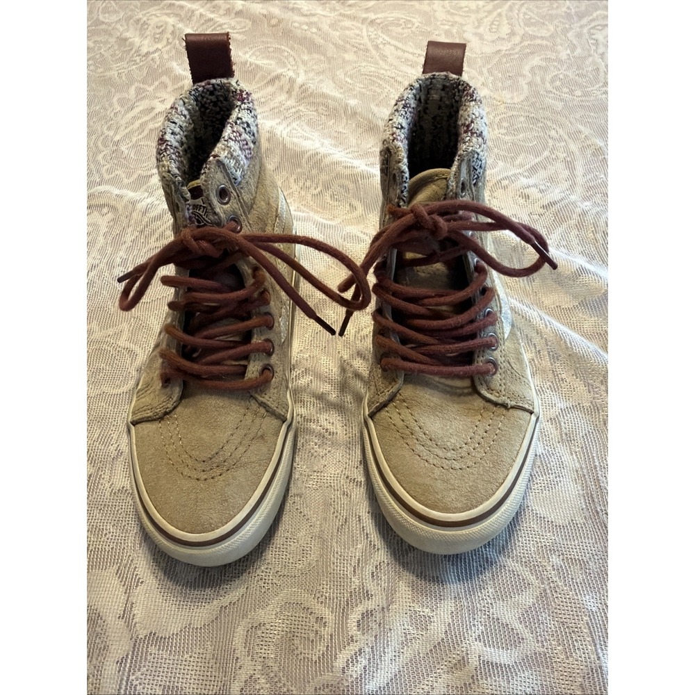 Vans Sk8-Hi MTE-Starfish Turtledove Suede Women's 5/ Men's 4.5 Super Clean